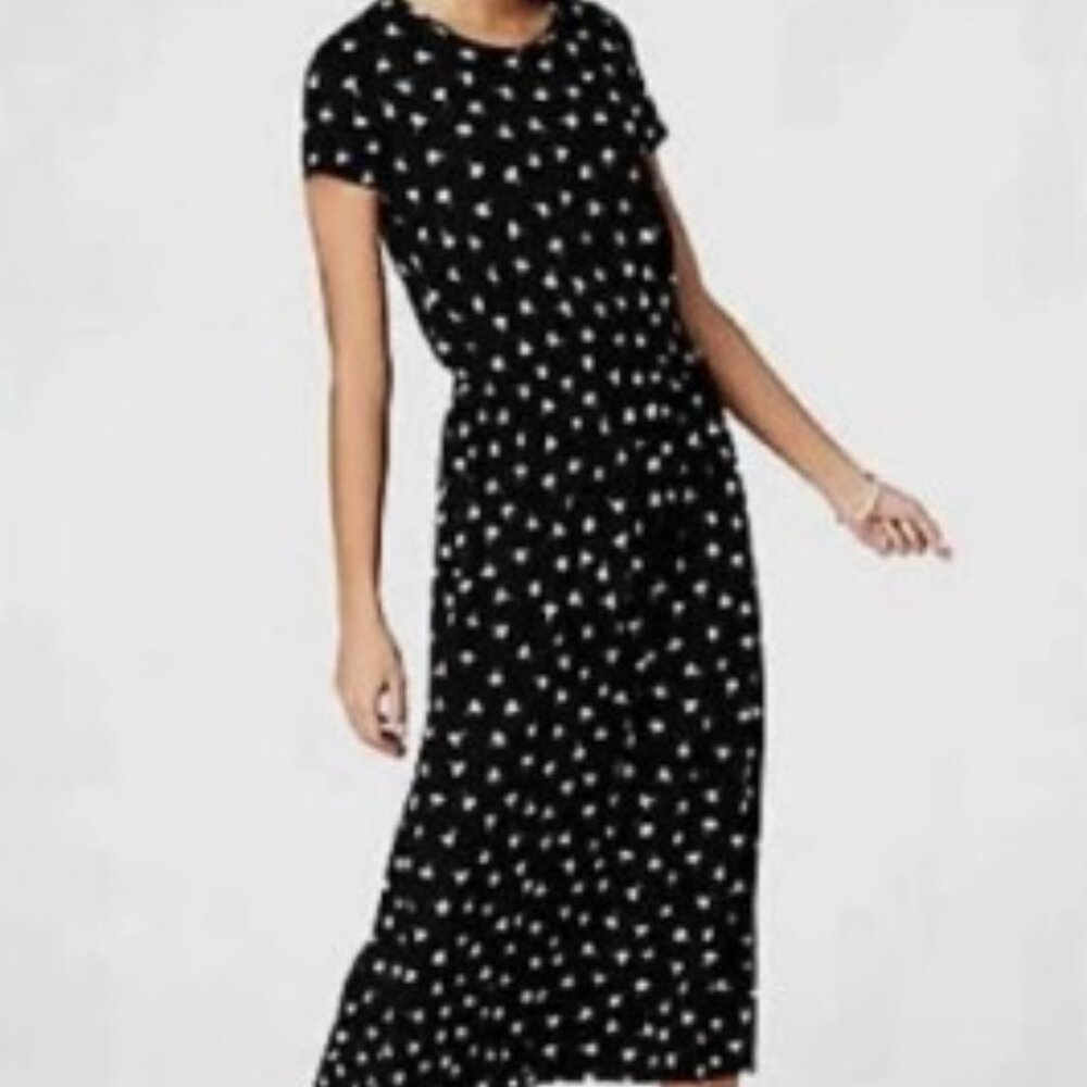 EUC J.Jill Black & White Dress Women's Size 1X